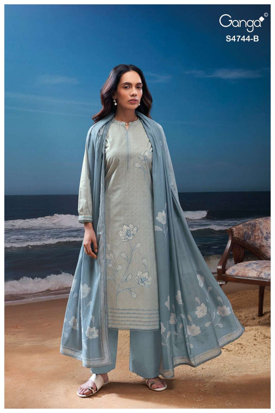 Ganga Fashion Bivana 4744 Fancy Cotton Dress Material - Amrah Wholesale