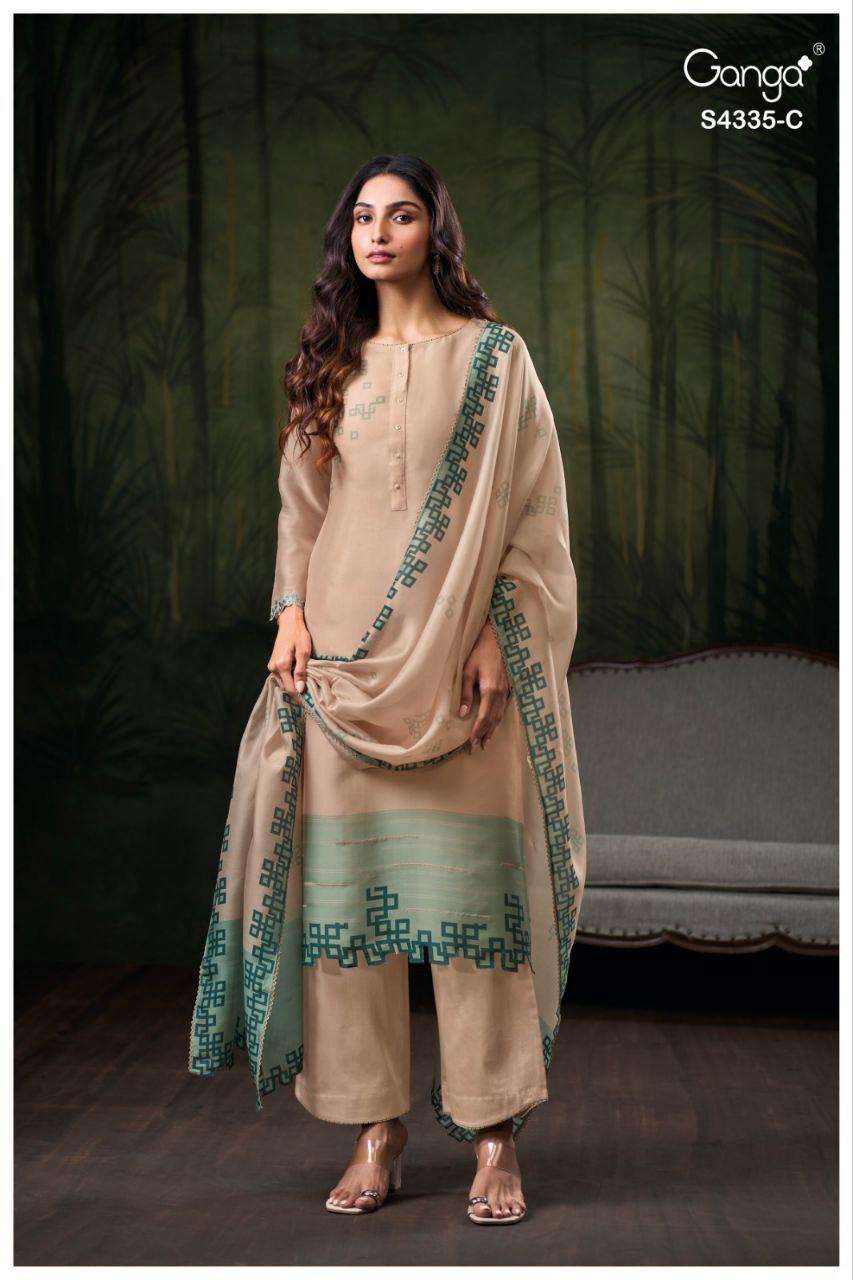 Ganga Fashion Braina 4335