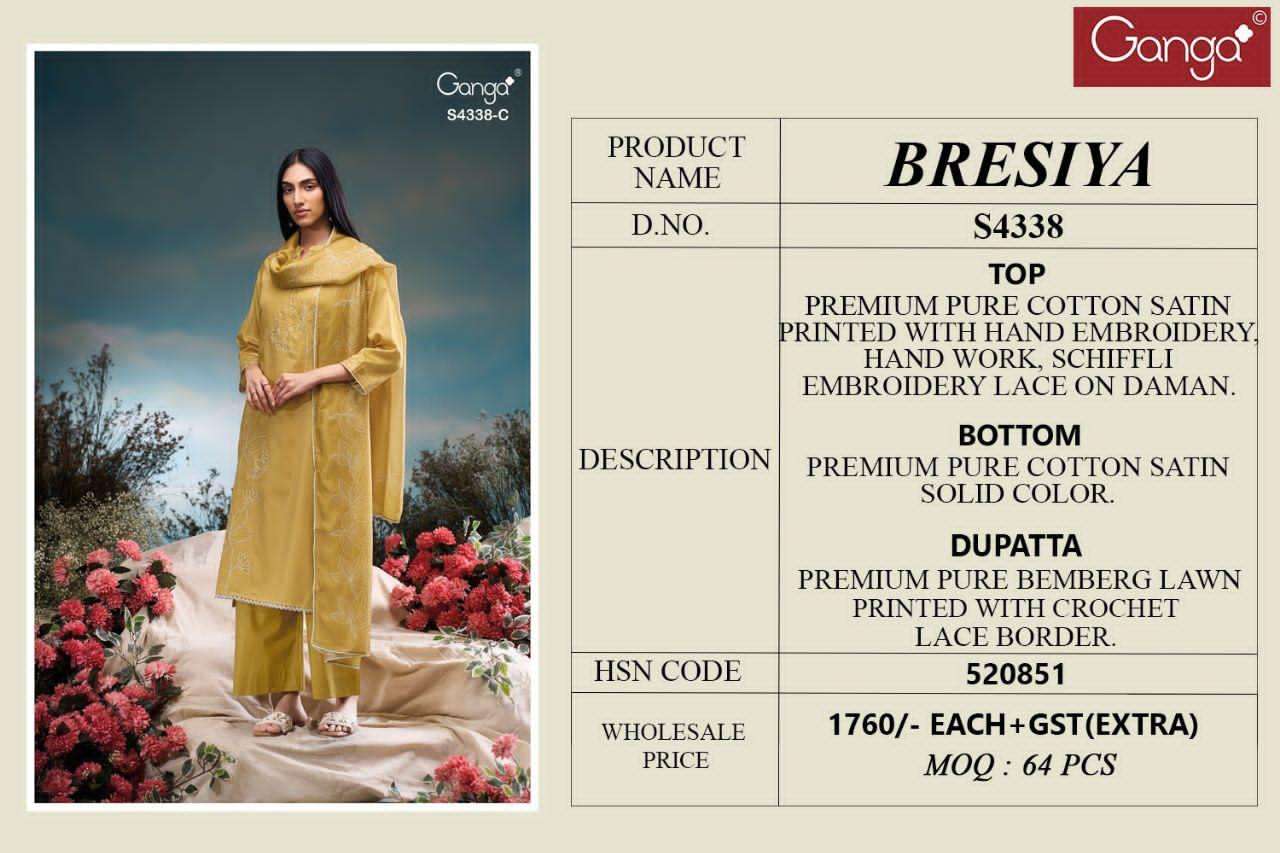 Ganga Fashion Bresiya 4338