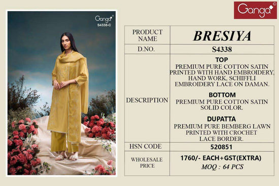 Ganga Fashion Bresiya 4338
