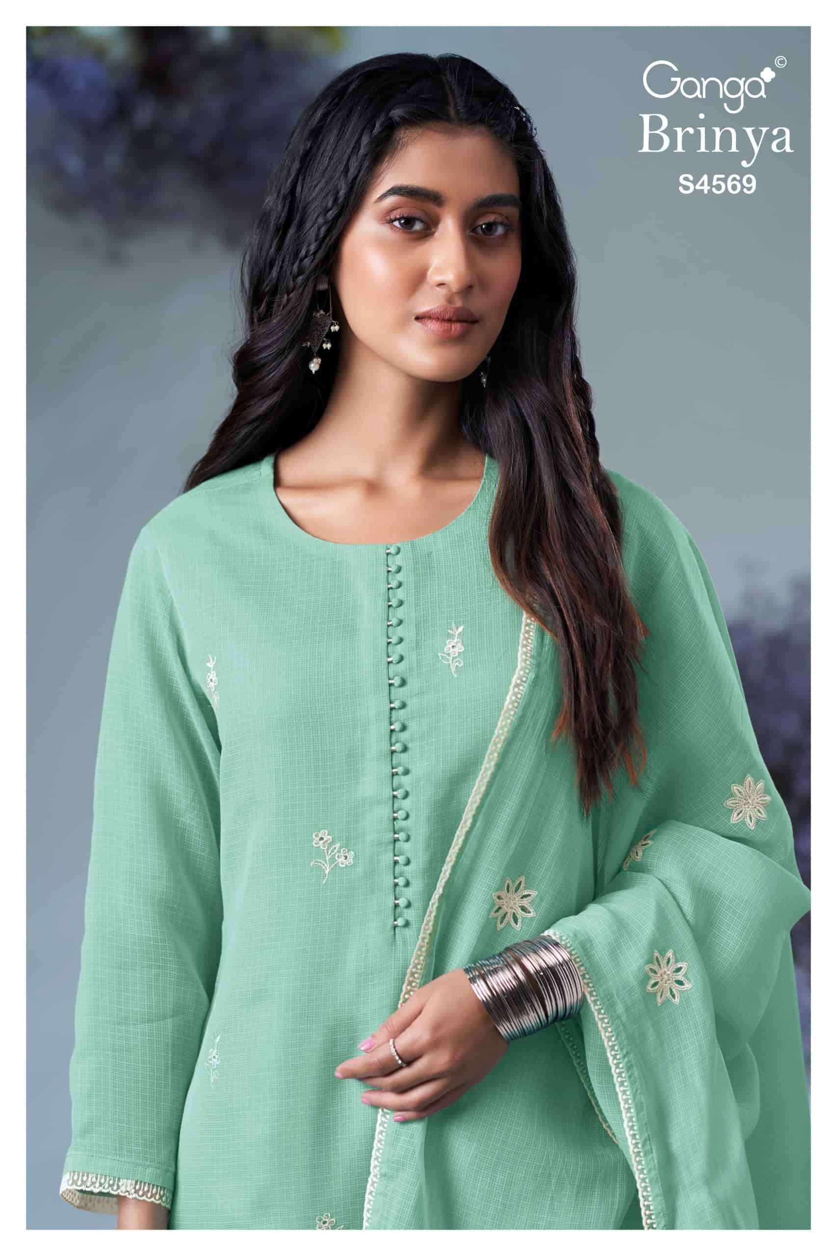 Ganga Fashion Brinya 4569 - Amrah Wholesale