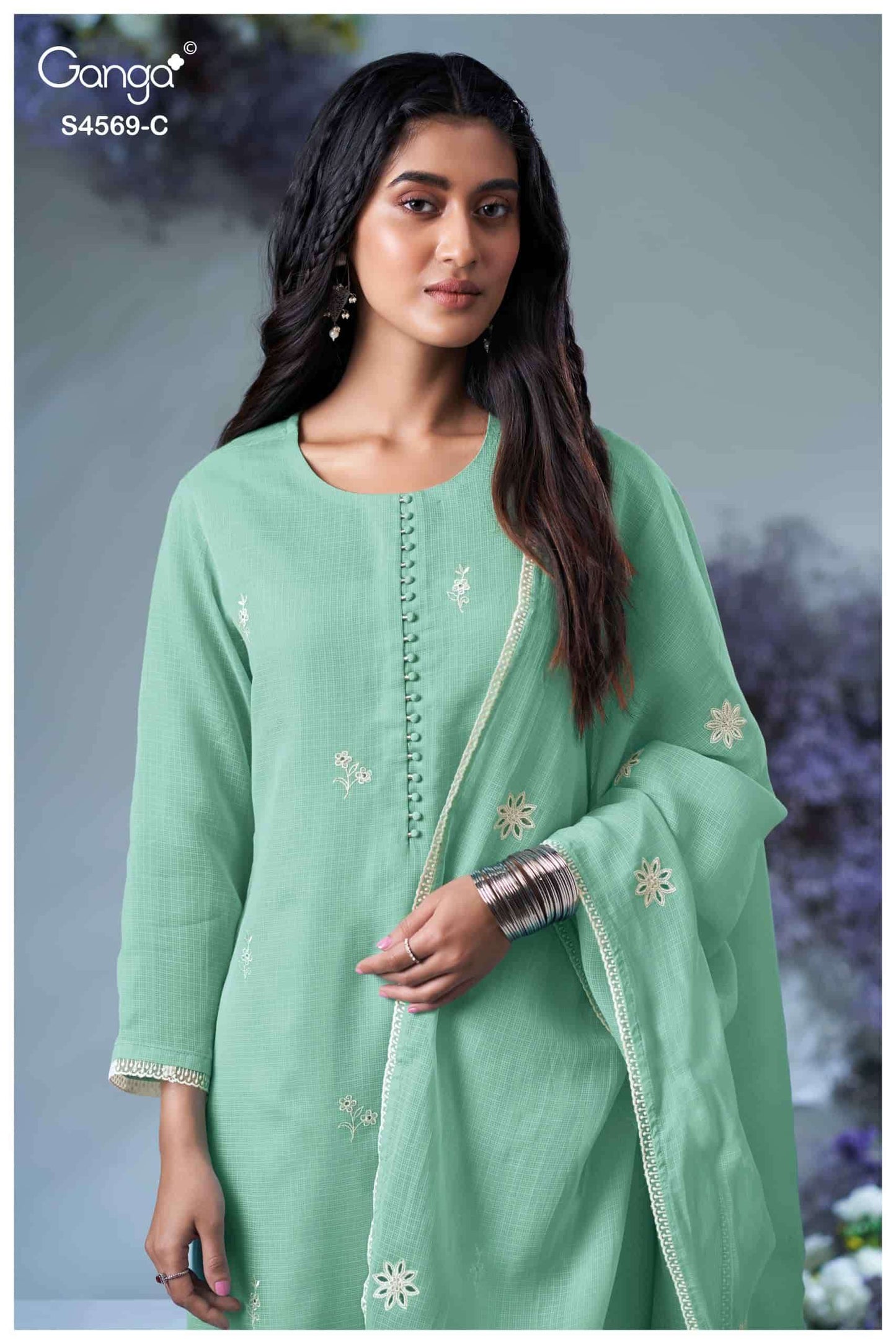 Ganga Fashion Brinya 4569 - Amrah Wholesale