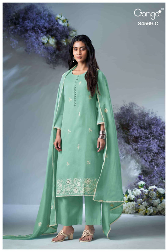 Ganga Fashion Brinya 4569 - Amrah Wholesale
