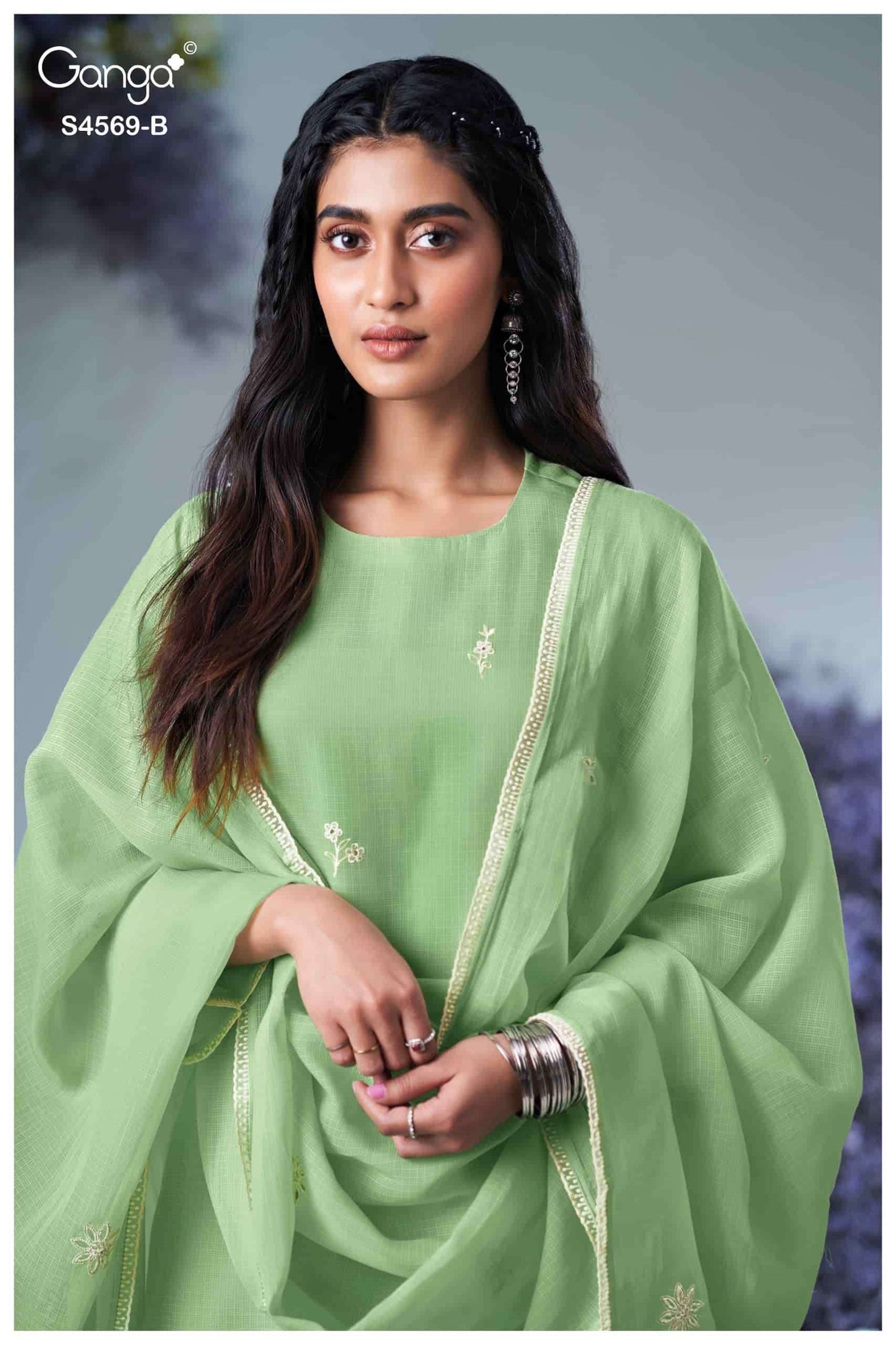 Ganga Fashion Brinya 4569 - Amrah Wholesale