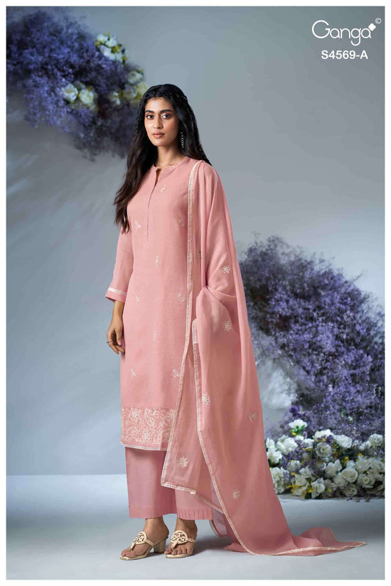 Ganga Fashion Brinya 4569 - Amrah Wholesale