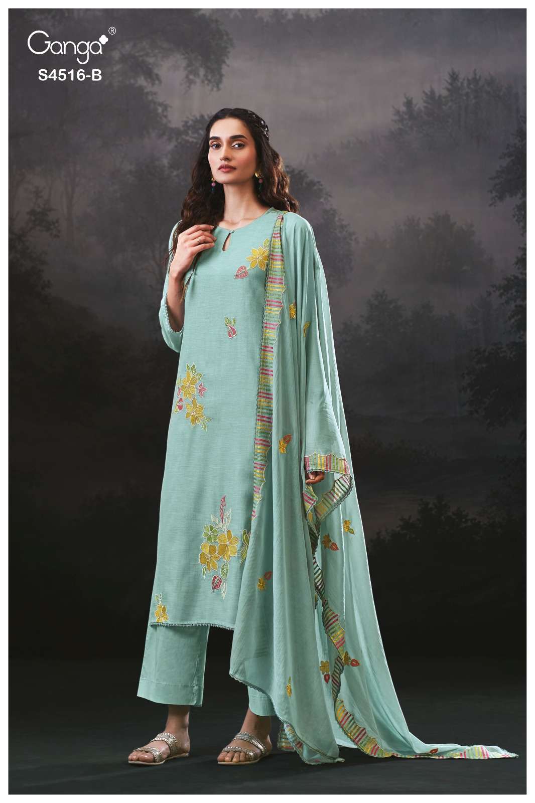 Ganga Fashion Brisha 4516 - Amrah Wholesale