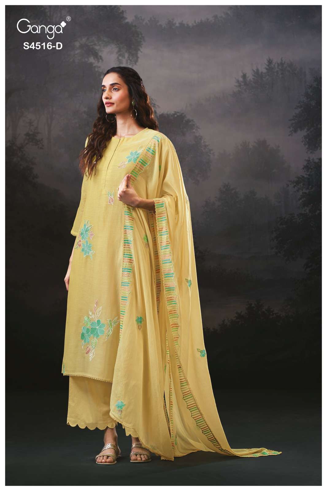 Ganga Fashion Brisha 4516 - Amrah Wholesale