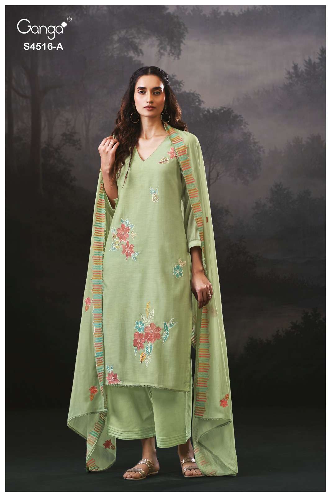 Ganga Fashion Brisha 4516 - Amrah Wholesale