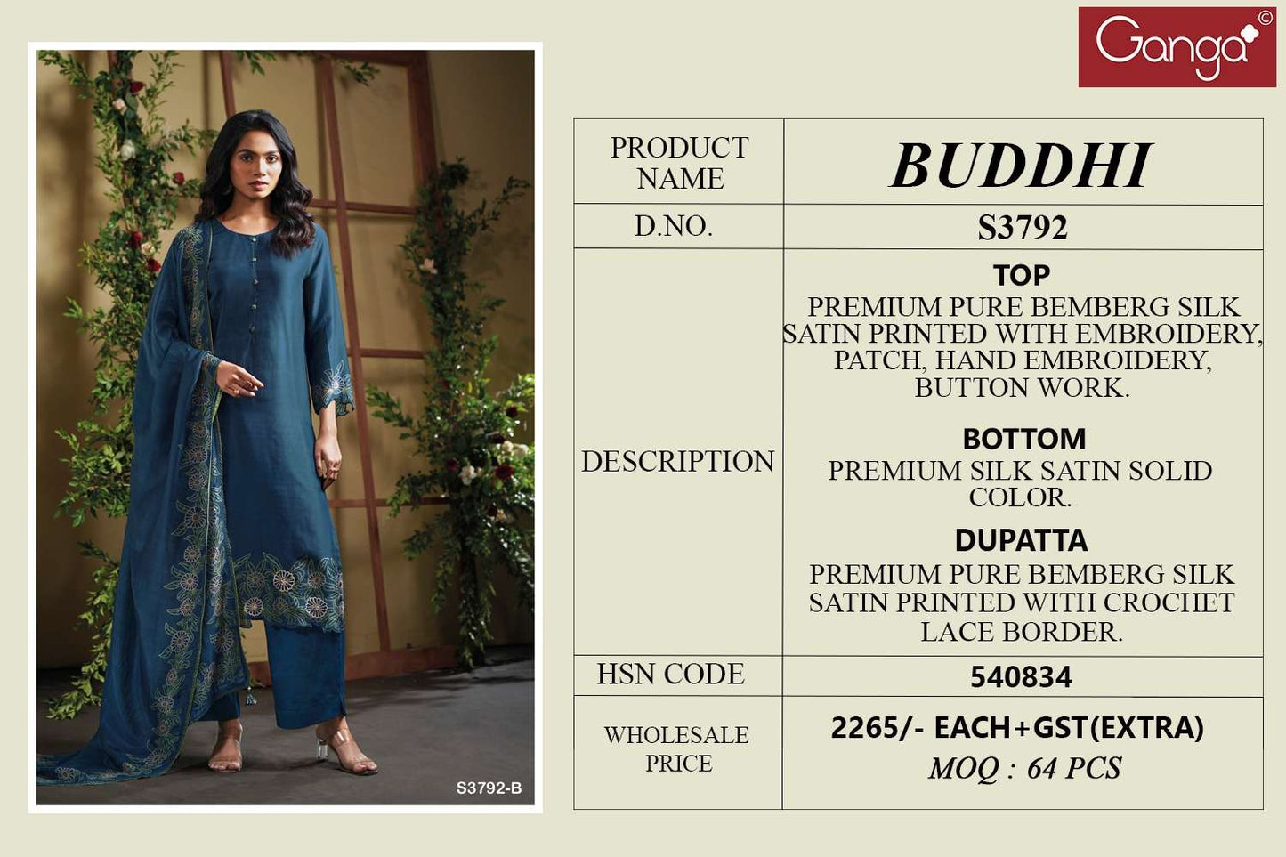 Ganga Fashion Buddhi