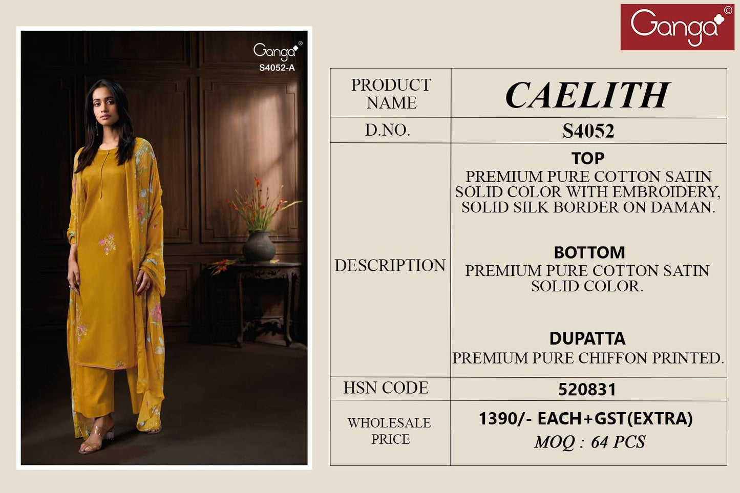 Ganga Fashion Caelith 4052