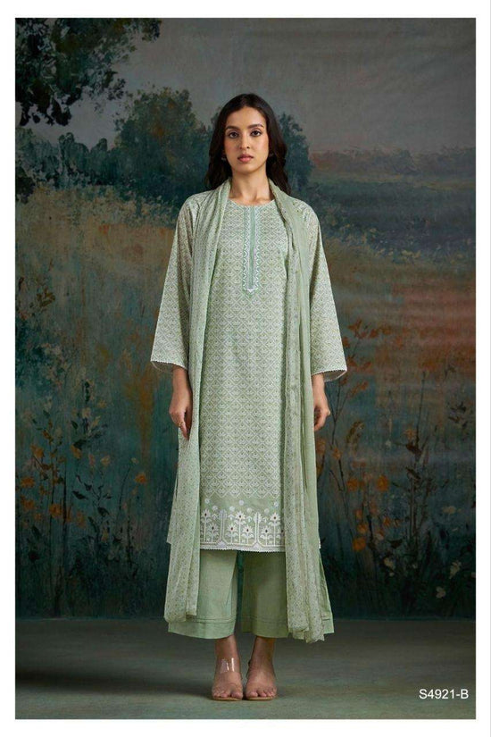 Ganga Fashion Cakori 4921 Premium Cotton Dress Material - Amrah Wholesale