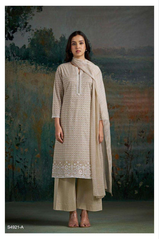 Ganga Fashion Cakori 4921 Premium Cotton Dress Material - Amrah Wholesale