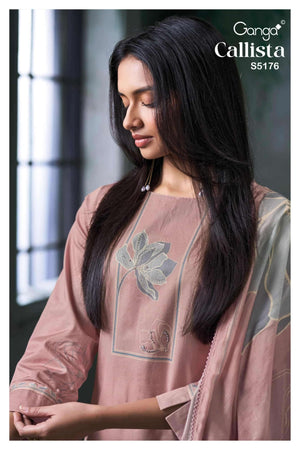 Ganga Fashion Callista 5176 Corduroy Dress Material - Amrah Wholesale