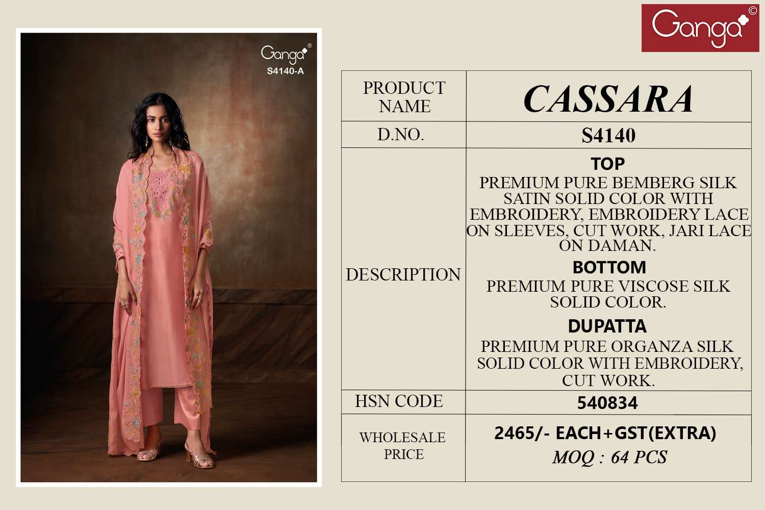 Ganga Fashion Cassara 4140