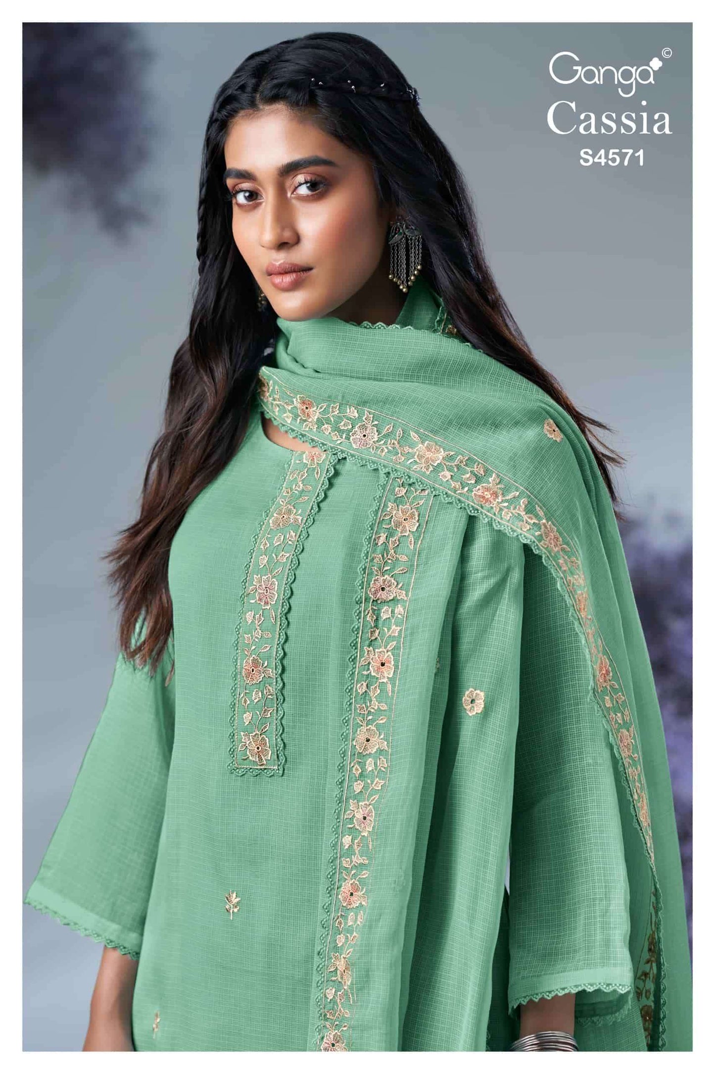 Ganga Fashion Cassia 4571 - Amrah Wholesale