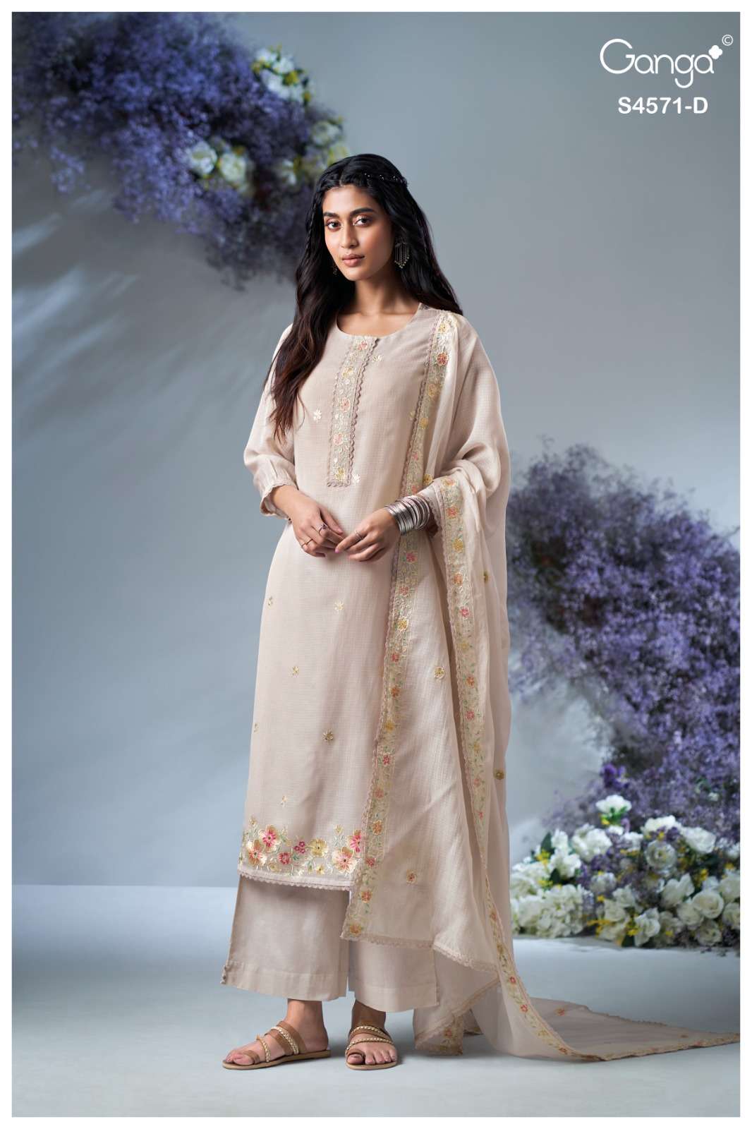 Ganga Fashion Cassia 4571 - Amrah Wholesale