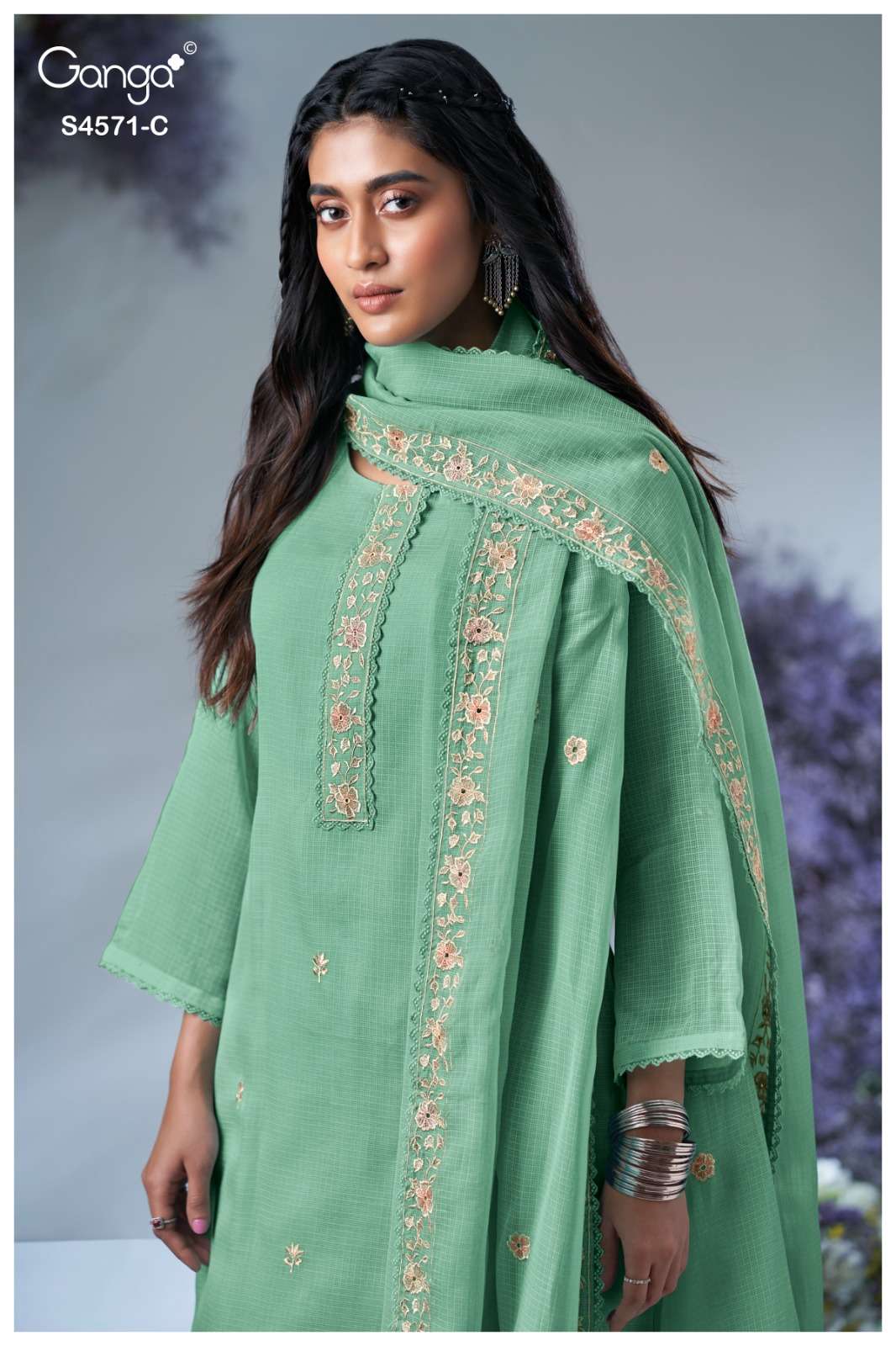 Ganga Fashion Cassia 4571 - Amrah Wholesale