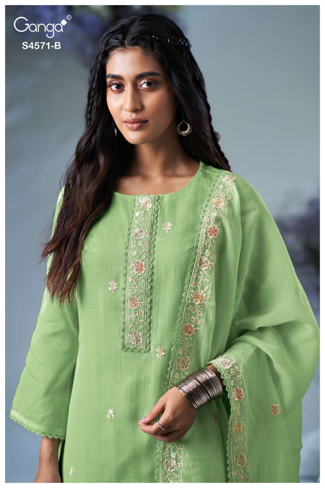 Ganga Fashion Cassia 4571 - Amrah Wholesale