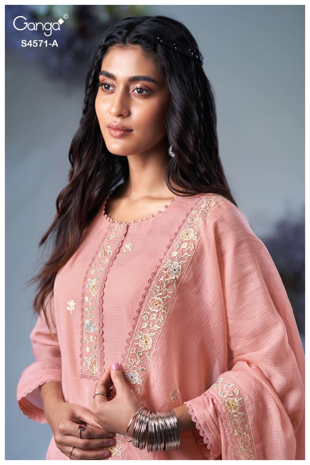 Ganga Fashion Cassia 4571 - Amrah Wholesale