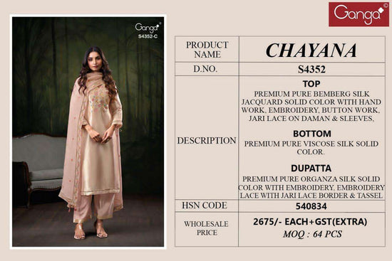 Ganga Fashion Chayana 4352