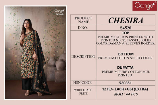 Ganga Fashion Chesira 4520