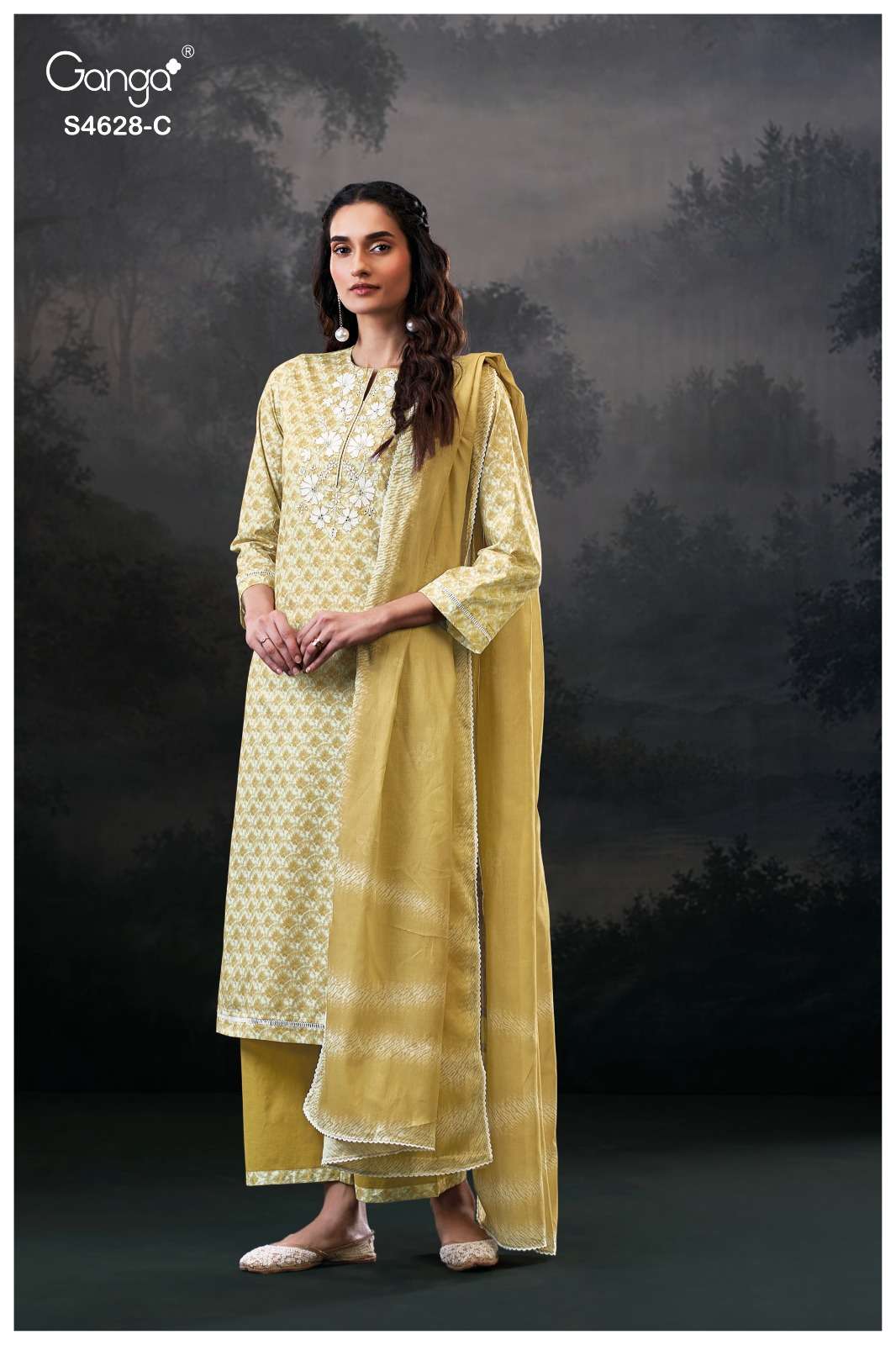 Ganga Fashion Citrina 4628 - Amrah Wholesale