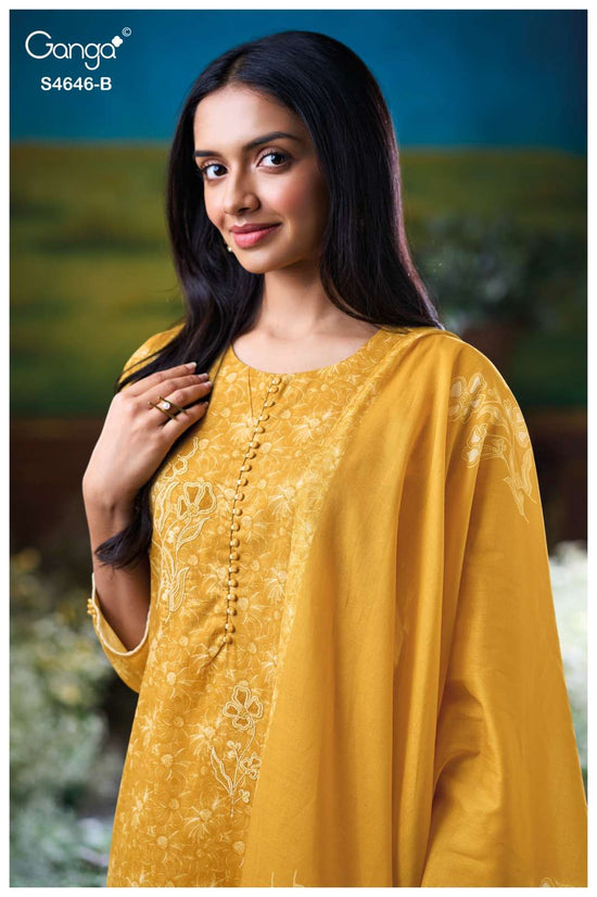 Ganga Fashion Claria 464 Salwar Suit Set Wholesale Catalogue - Amrah Wholesale