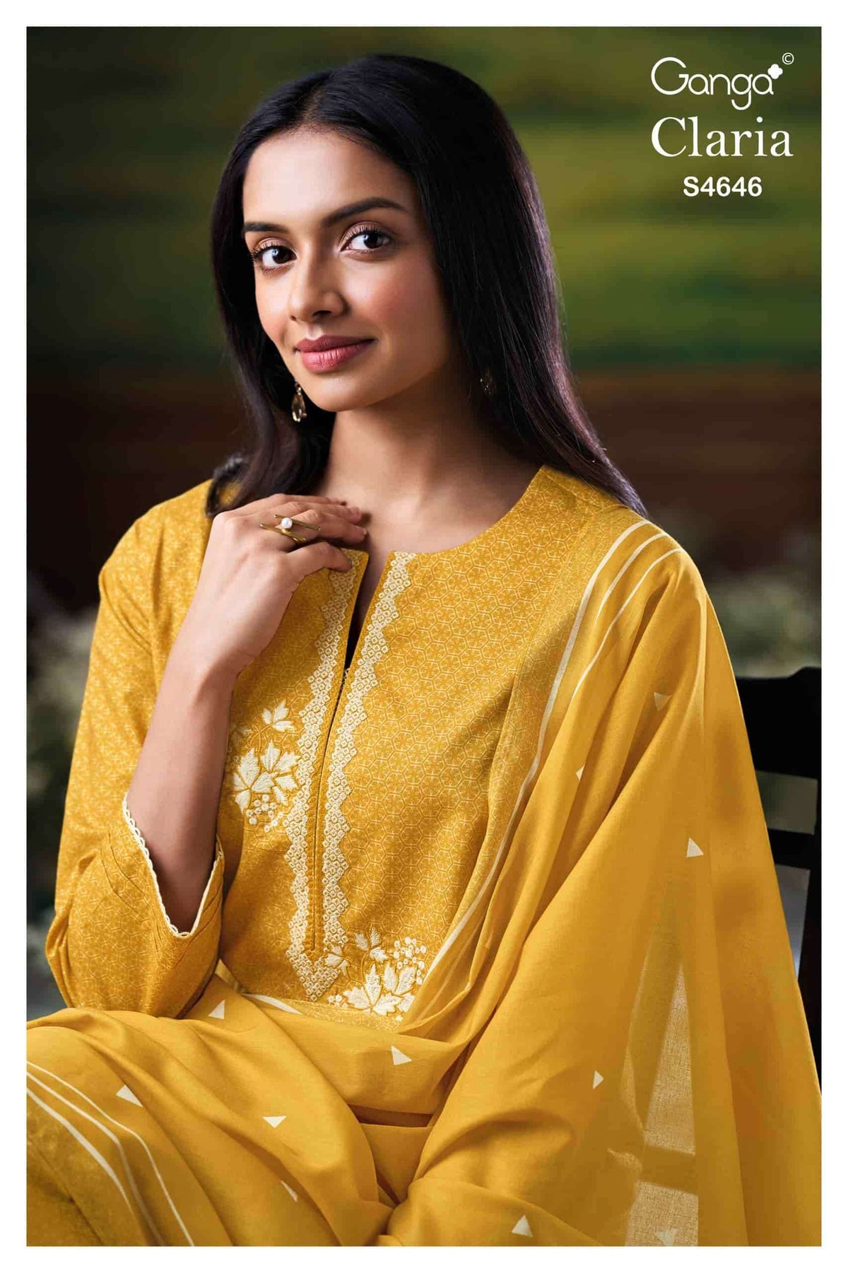 Ganga Fashion Claria 464 Salwar Suit Set Wholesale Catalogue - Amrah Wholesale