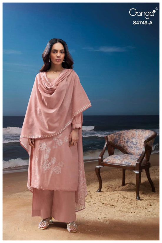 Ganga Fashion Dakshii 4749 Cotton Dress Material - Amrah Wholesale