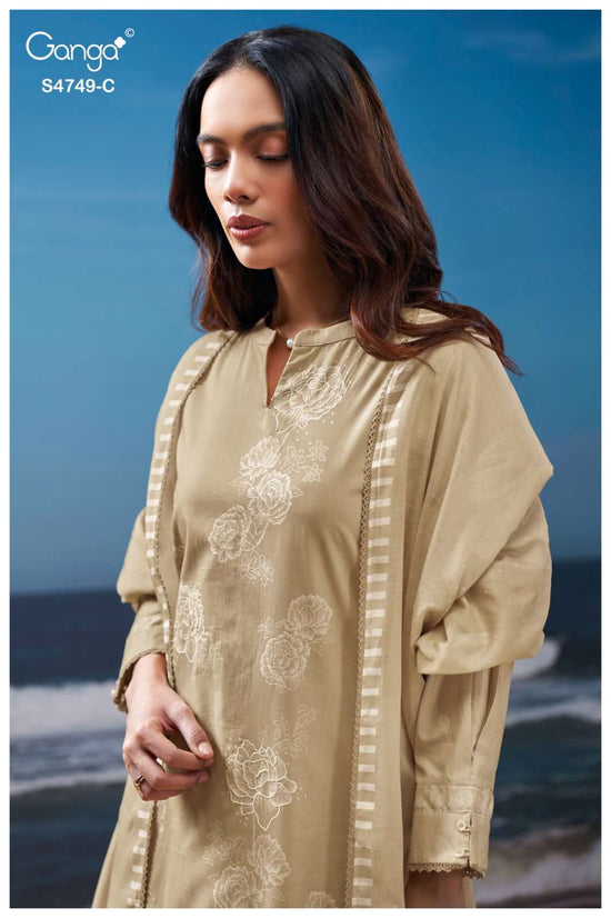 Ganga Fashion Dakshii 4749 Cotton Dress Material - Amrah Wholesale