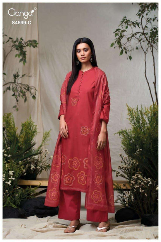 Ganga Fashion Darpika 4699 Premium Cotton Dress Material - Amrah Wholesale