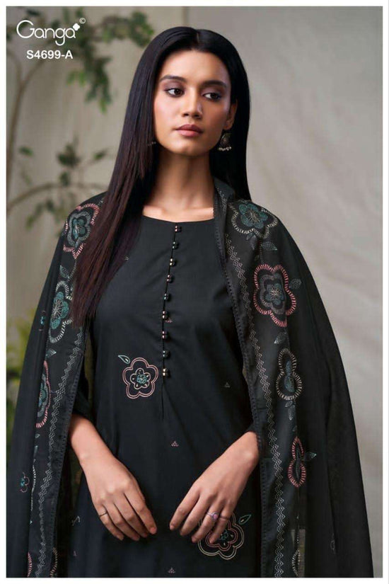 Ganga Fashion Darpika 4699 Premium Cotton Dress Material - Amrah Wholesale