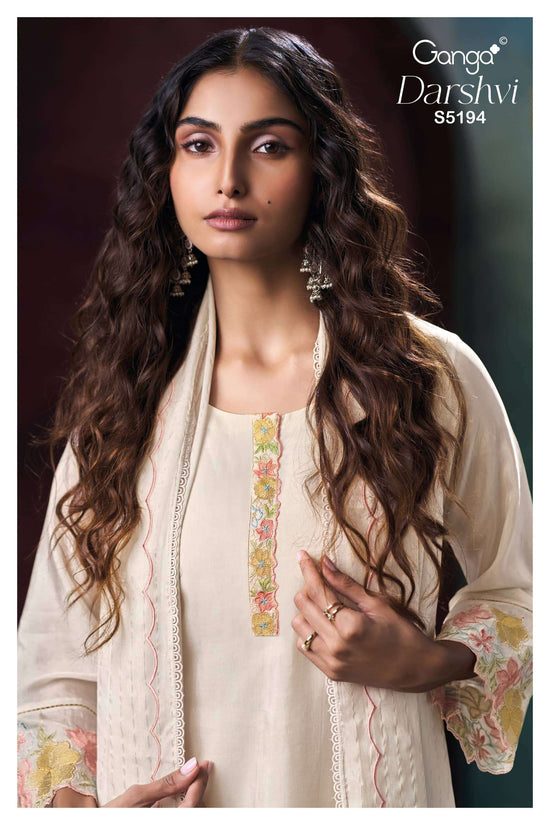 Ganga Fashion Darshvi 5194 Premium Bemberg Silk Dress Material