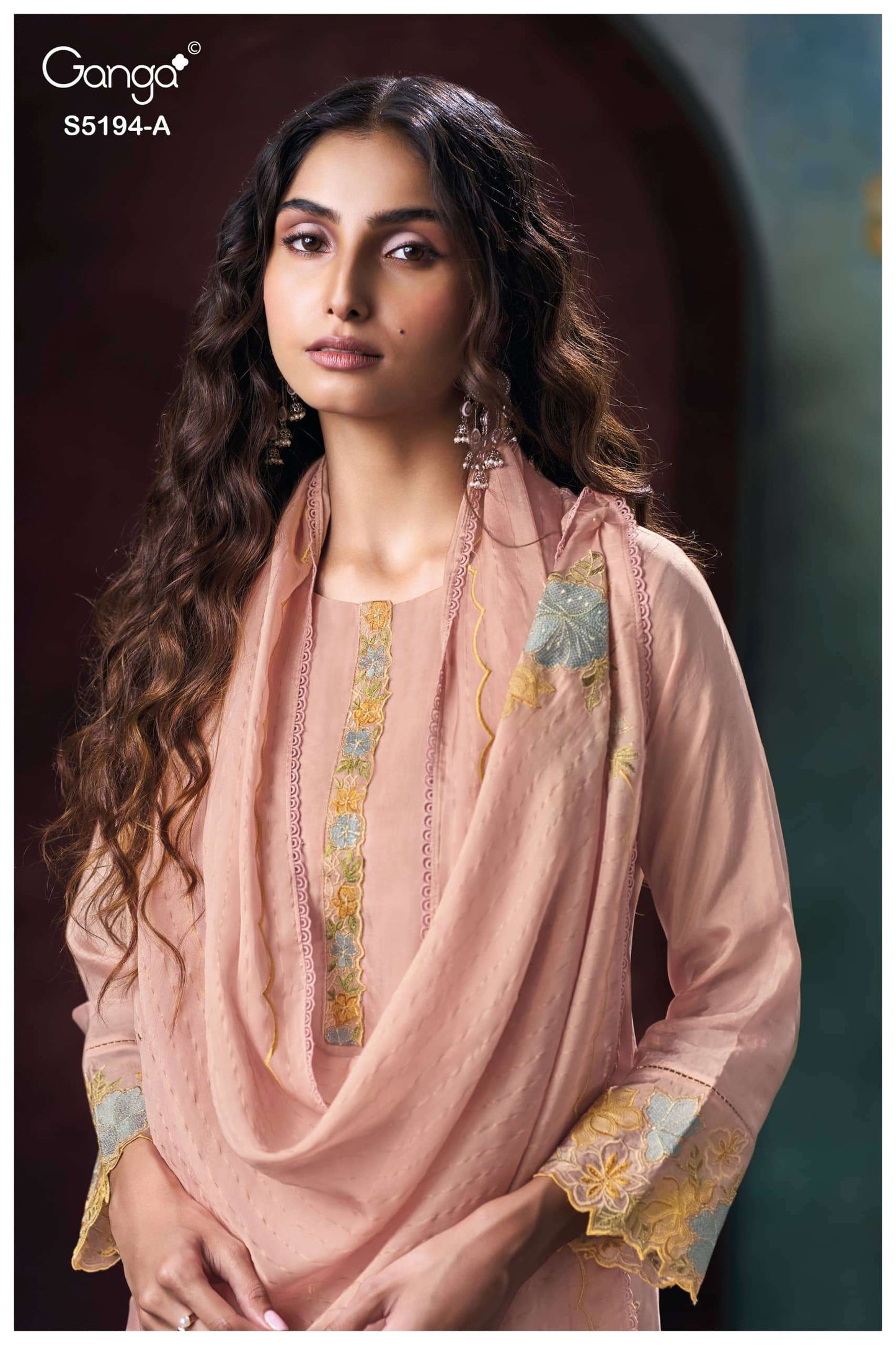 Ganga Fashion Darshvi 5194 Premium Bemberg Silk Dress Material