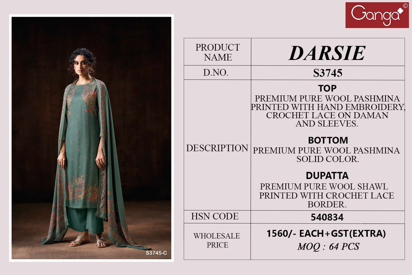 Ganga Fashion Darsie