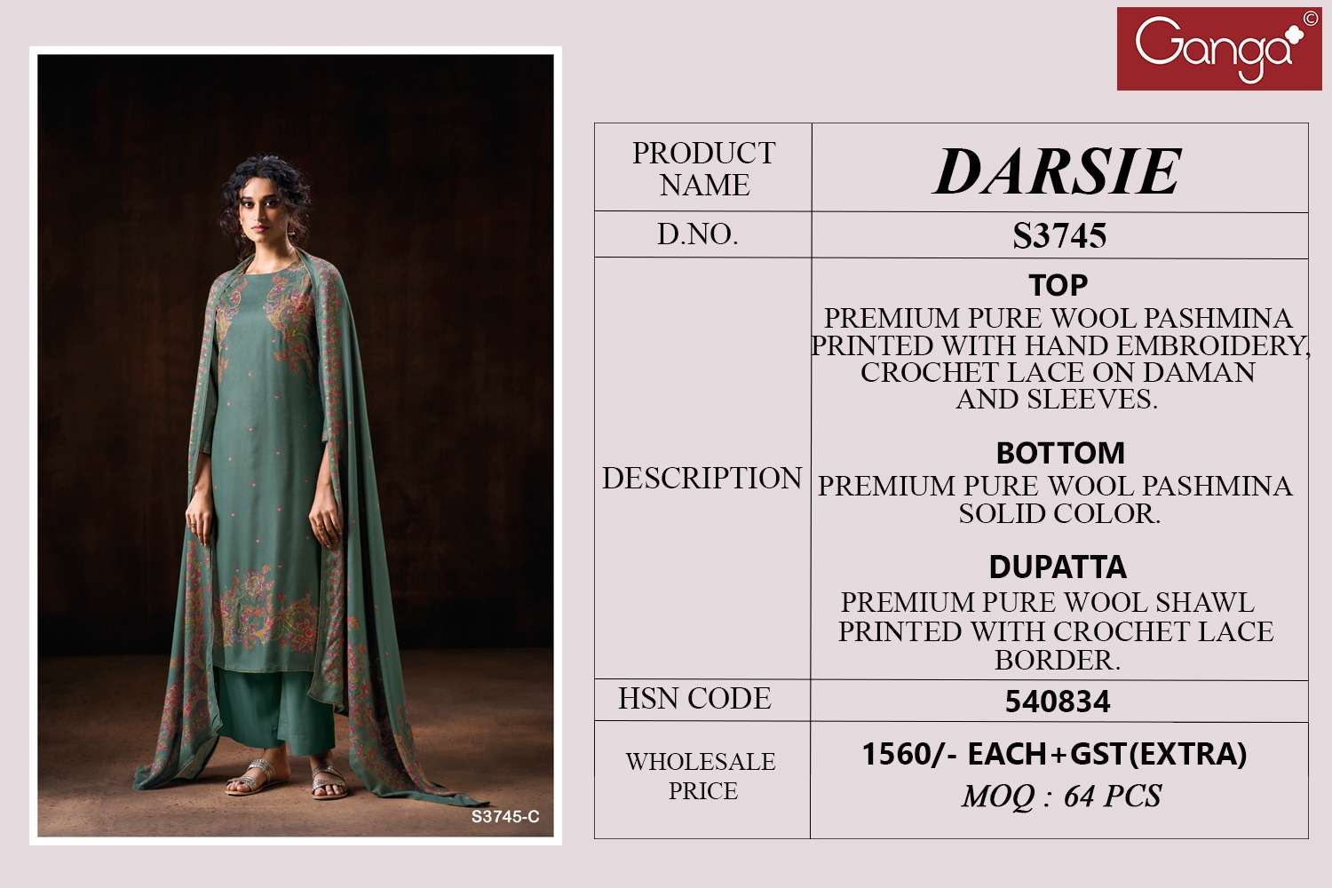 Ganga Fashion Darsie
