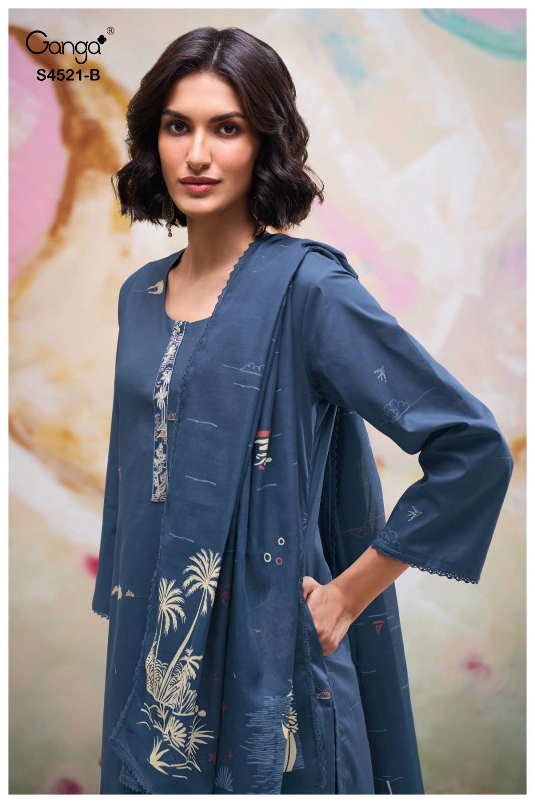 Ganga Fashion Darvika 4521 - Amrah Wholesale