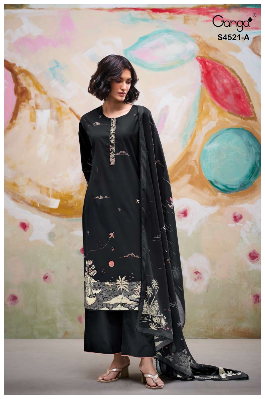 Ganga Fashion Darvika 4521 - Amrah Wholesale