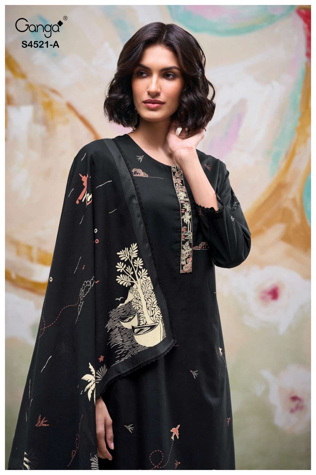 Ganga Fashion Darvika 4521 - Amrah Wholesale