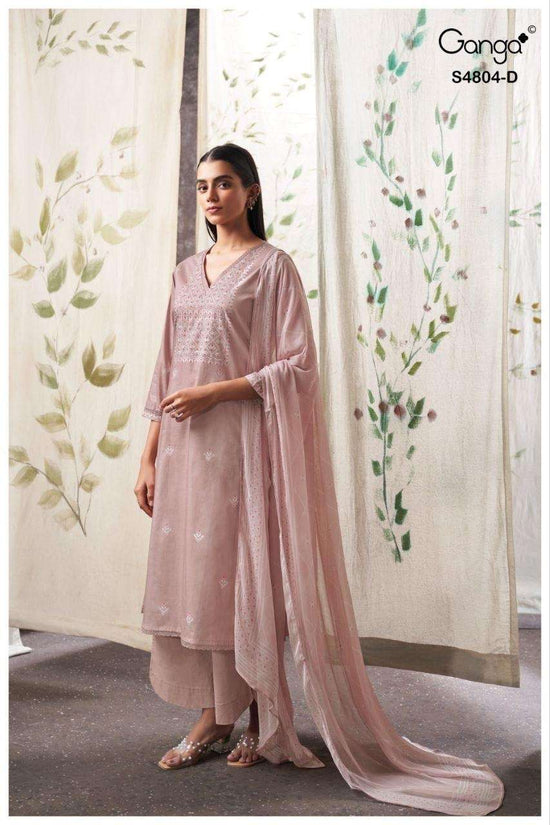 Ganga Fashion Deisanae 4804 Cotton Dress Material