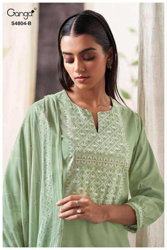 Ganga Fashion Deisanae 4804 Cotton Dress Material