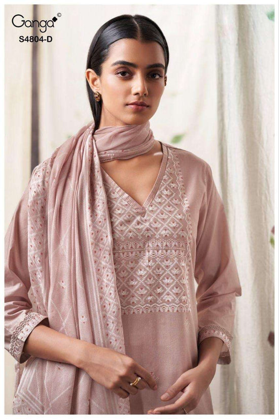 Ganga Fashion Deisanae 4804 Cotton Dress Material