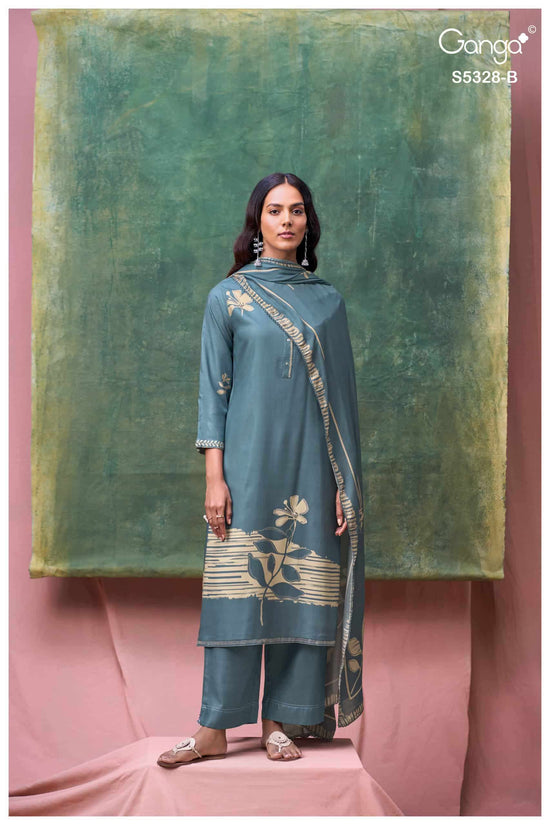 Ganga Fashion Delissa 5328 Winter Collection Premium Wool Pashmina Suits
