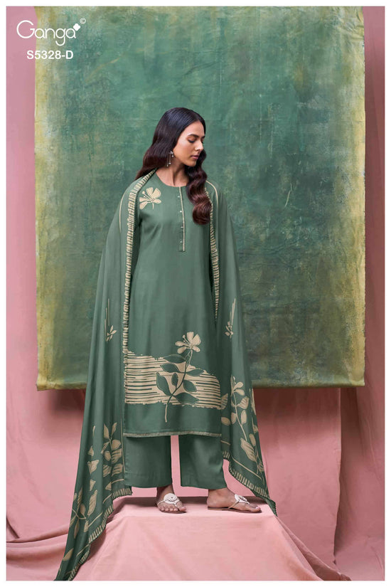 Ganga Fashion Delissa 5328 Winter Collection Premium Wool Pashmina Suits