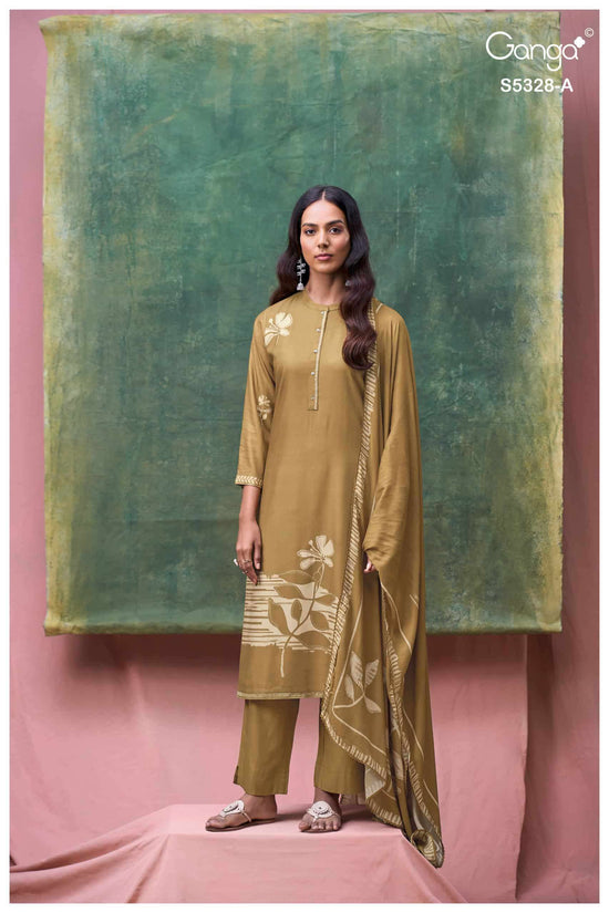 Ganga Fashion Delissa 5328 Winter Collection Premium Wool Pashmina Suits