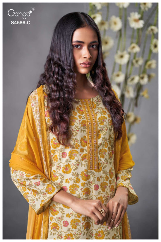 Ganga Fashion Delyra 4586 - Amrah Wholesale