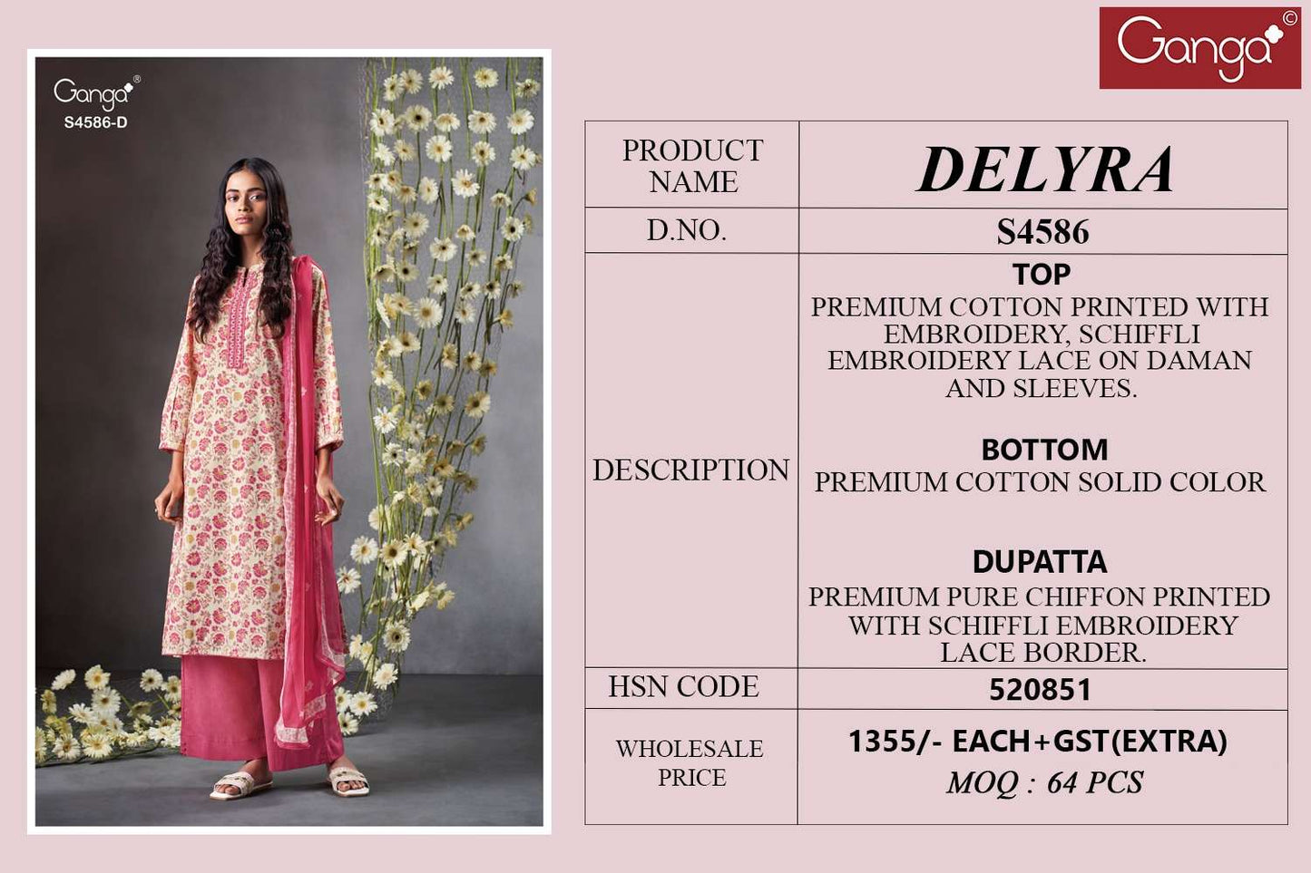 Ganga Fashion Delyra 4586