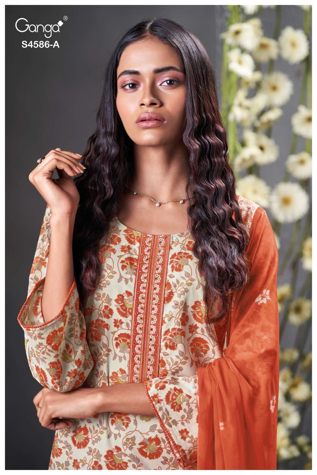 Ganga Fashion Delyra 4586 - Amrah Wholesale