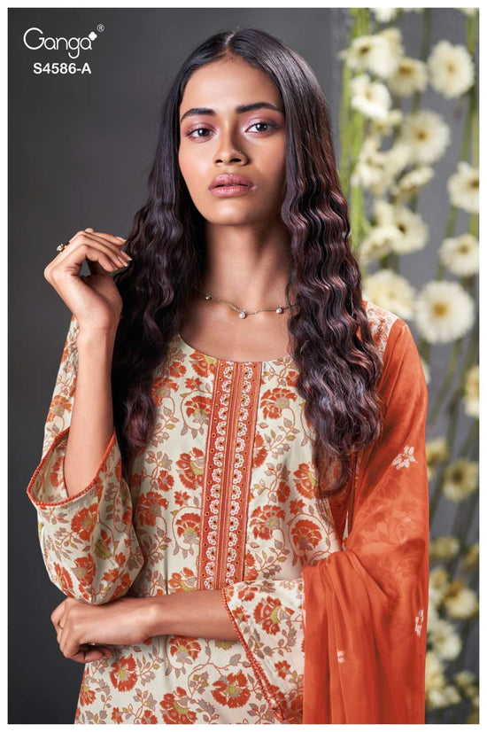 Ganga Fashion Delyra 4586 - Amrah Wholesale