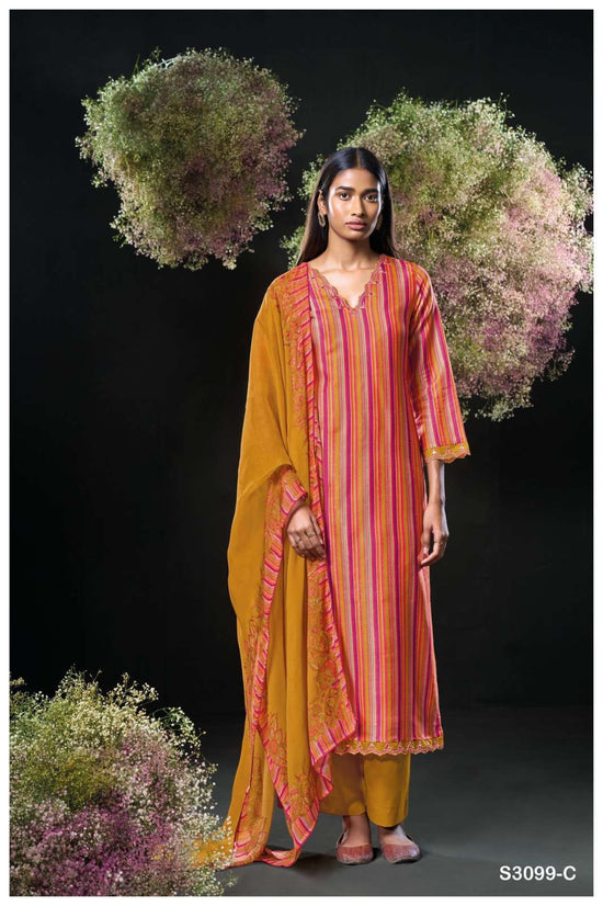Ganga Fashion Devishi 3099 Premium Gadhwal Silk Dress Material - Amrah Wholesale